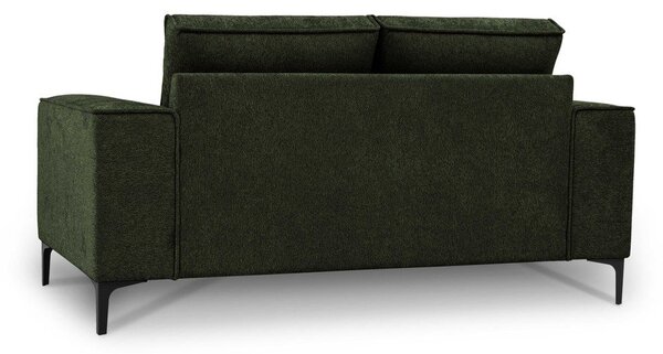 Divano verde con rivestimento in ciniglia 164 cm Copenhagen – Scandic