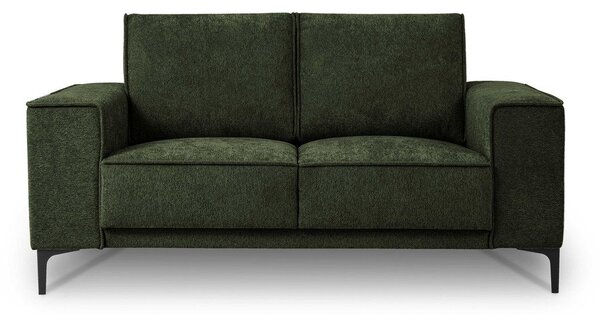 Divano verde con rivestimento in ciniglia 164 cm Copenhagen – Scandic