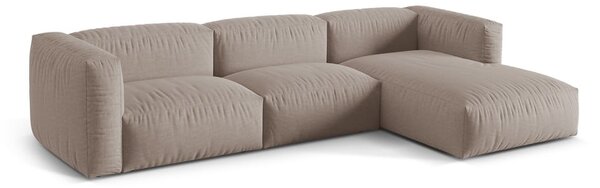 Divano angolare componibile beige (angolo destro) Martina - Micadoni Home