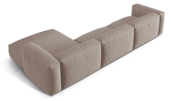 Divano angolare componibile beige (angolo destro) Martina - Micadoni Home