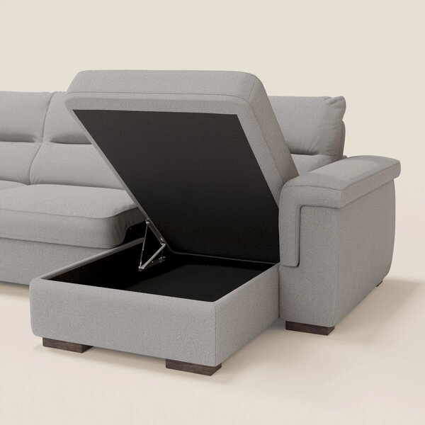 Magnolia divano letto angolare con Penisola Contenitore - Materasso H1