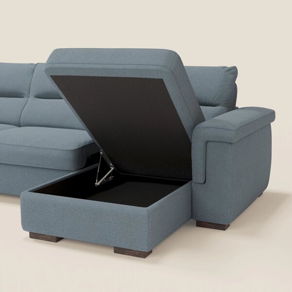 Magnolia divano letto angolare con Penisola Contenitore - Materasso H1