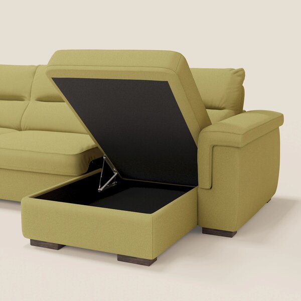 Magnolia divano letto angolare con Penisola Contenitore - Materasso H1