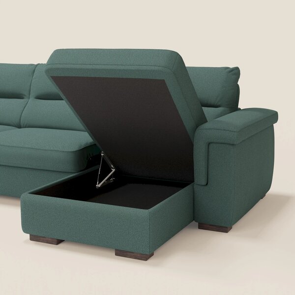 Magnolia divano letto angolare con Penisola Contenitore - Materasso H1
