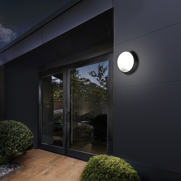 Brilagi - LED Applique da esterno con sensore BULKHEAD LED/20W/230V IP65