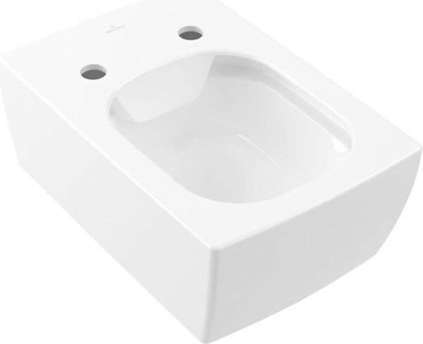 Villeroy & Boch Memento 2.0 WC suspendu à à fond creux, rectangulaire, suspendu, DirectFlush, sortie horizontale, 375x560x345mm, 4633R0R1, 4633R0R1