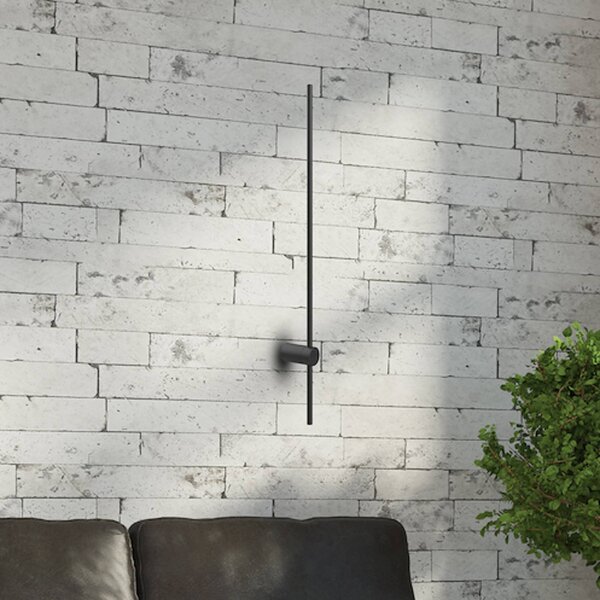 Applique da parete a LED Swing Milagro Lighting, Nero, Soggiorno / Sala da pranzo, Metallo, Moderno, Applique a LED