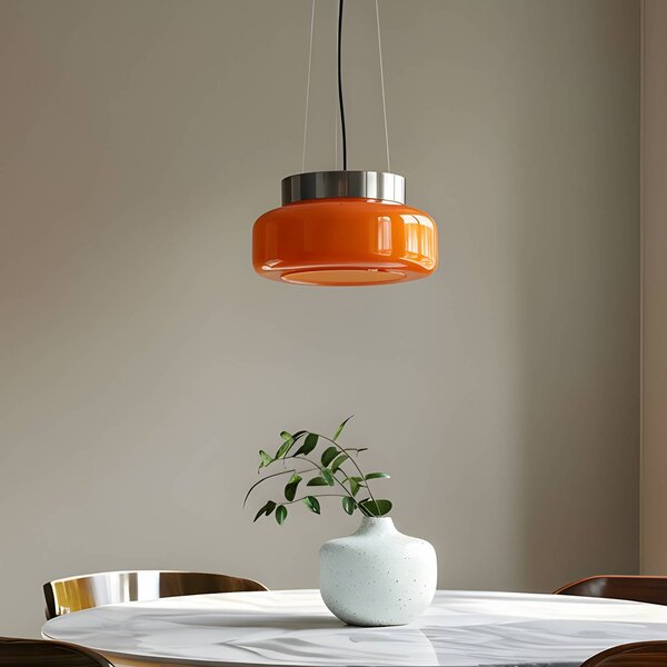 Lampada a sospensione BonBon ALDEX, dimmerabile, Giallo / Arancione, Soggiorno / Sala da pranzo, Design, Lampada a sospensione