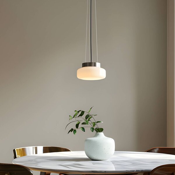 Lampada a sospensione BonBon ALDEX, dimmerabile, Crema / Ambra, Soggiorno / Sala da pranzo, Design, Lampada a sospensione
