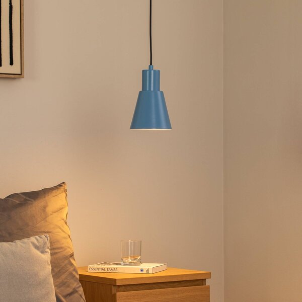 Lampada a sospensione Konikkem Opviq, dimmerabile, Blu, Soggiorno / Sala da pranzo, Metallo, Giovanile, Lampada a sospensione
