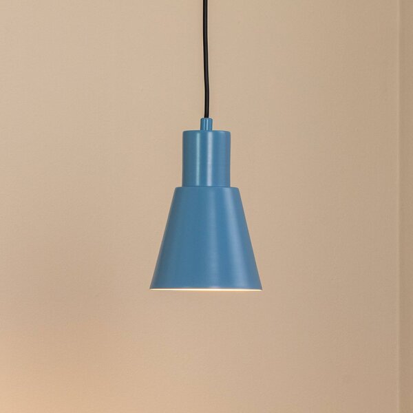 Lampada a sospensione Konikkem Opviq, dimmerabile, Blu, Soggiorno / Sala da pranzo, Metallo, Giovanile, Lampada a sospensione