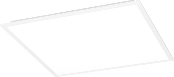 EGLO LED Panel Moradillo-R, plafoniera a pannello piatta con telecomando, plafoniera, lampada da soffitto dimmerabile, luce bianco caldo-bianco freddo, 60 x 60 cm