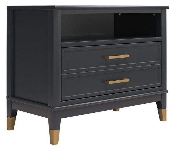 Comodino nero Westerleigh – Støraa