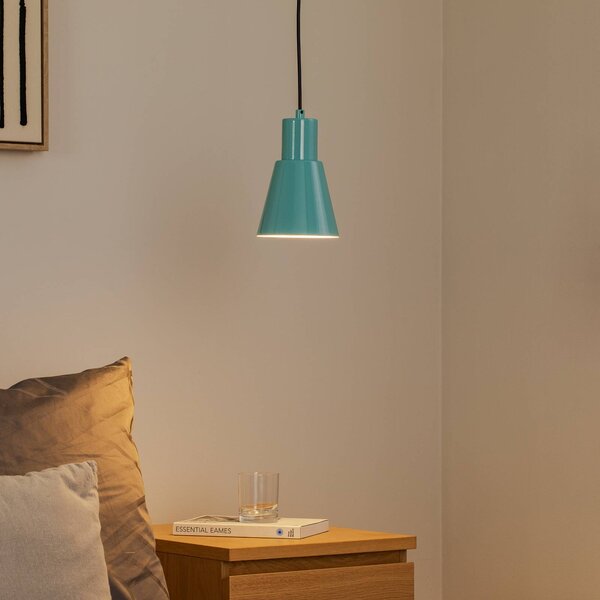 Lampada a sospensione Konikkem Opviq, dimmerabile, Blu, Soggiorno / Sala da pranzo, Metallo, Giovanile, Lampada a sospensione