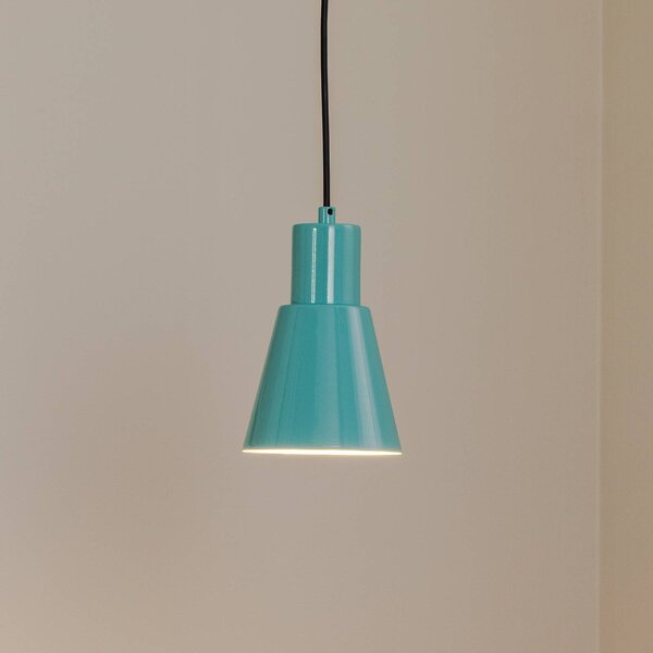 Lampada a sospensione Konikkem Opviq, dimmerabile, Blu, Soggiorno / Sala da pranzo, Metallo, Giovanile, Lampada a sospensione