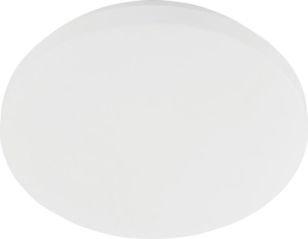 EGLO LED Lampada da soffitto Pogliola, lampada da soffitto con interruttore a levetta, ideale per la cucina, realizzata in metallo e plastica, disponibile nei colori bianco, bianco caldo, bianco neutro e bianco freddo, diametro 26 cm