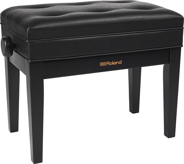 Panca per pianoforte in legno massiccio Roland RPB-400 BK (nero opaco)