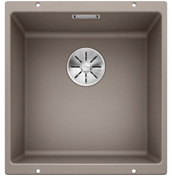 Lavello in granito Blanco SUBLINE 400-U 460 x 430 mm tartufo 523429