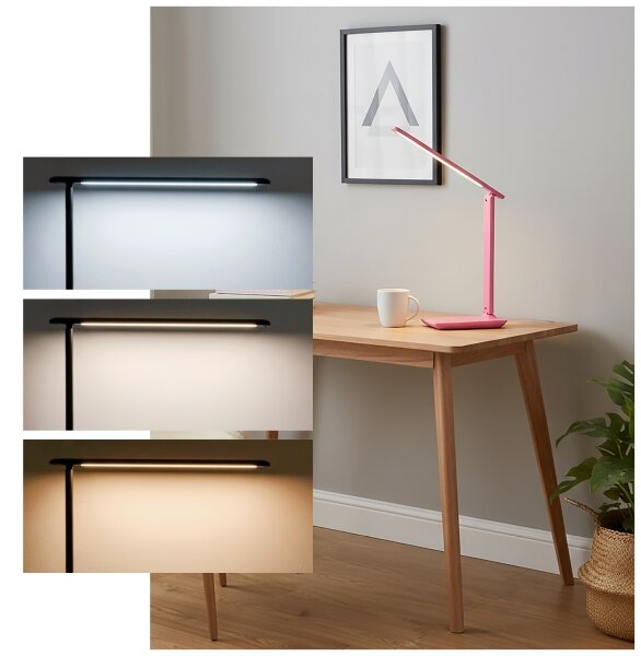 Brilagi - Lampada da tavolo LED dimmerabile MODO LED/7W/230V 3000/4000/6500K rosa