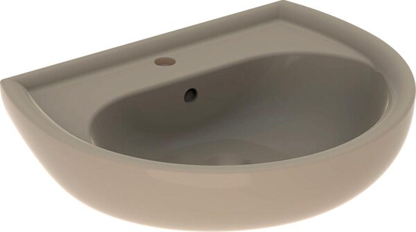 Geberit Renova Waschtisch, 600x490mm m. Hl., m. Ül., bahamabeige