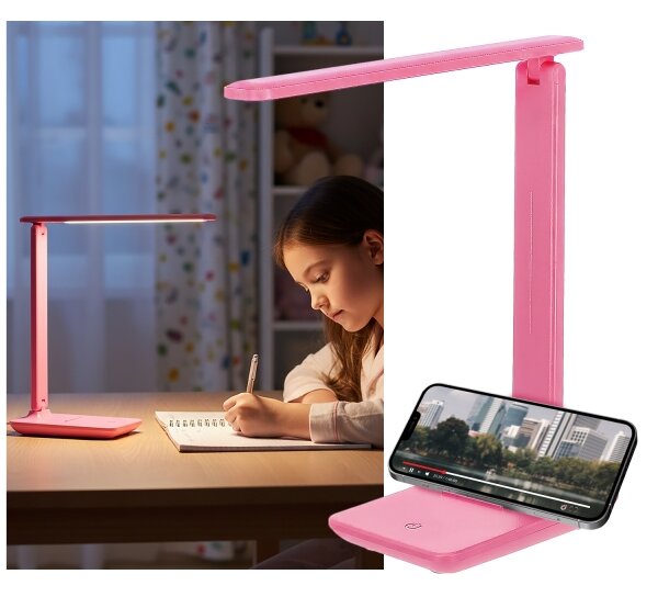 Brilagi - Lampada da tavolo LED dimmerabile MODO LED/7W/230V 3000/4000/6500K rosa