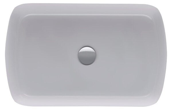 Duravit Collection One vasque à poser, 600x400mm, sans trop-plein, polie, Soft Edge, ovale, 2384602079, 2384602079