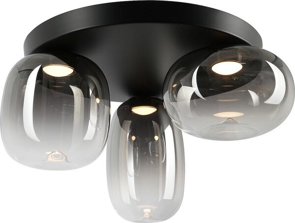 Lampada da soffitto VASO SMOKED, 12W