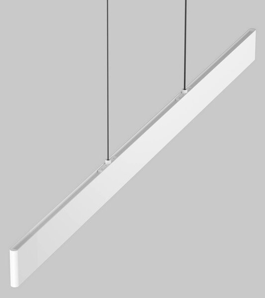Maytoni Lampada a sospensione Ephoria, dimmerabile, Bianco / Opale, Soggiorno / Sala da pranzo, Alluminio, Lampada a sospensione