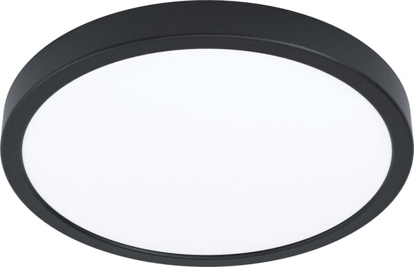 Eglo Plafoniera LED Fueva 6-Z nero Ø 30 x 3 cm RGB dimmerabile