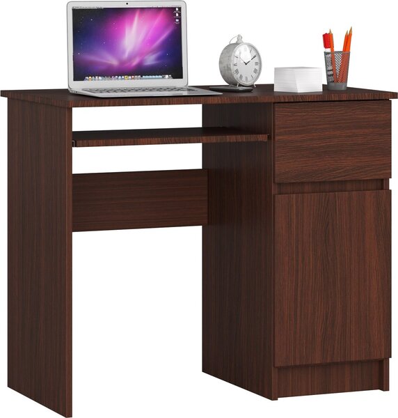 Scrivania Piksel Wenge 90 cm Elegante e Funzionale