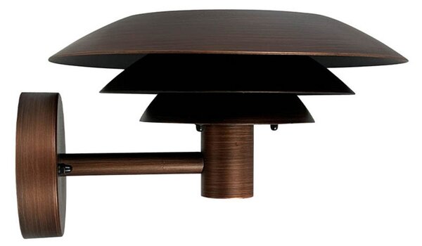 Lampade da esterno Dyberg Larsen, DL25, Rame, Terrazza, Acciaio inossidabile, Design