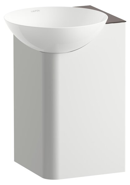 LAUFEN INSERT Plan de toilette, carré, 1 trou pour robinet, sans trop-plein, 350x350x470mm, H586IN27111111, H586IN27111111