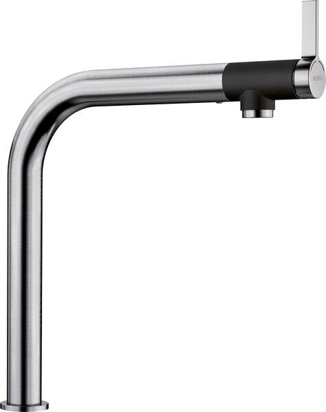 BLANCO 518435 Miscelatore VONDA solido in acciaio inox spazzolato / Miscelatore monocomando / Miscelatore