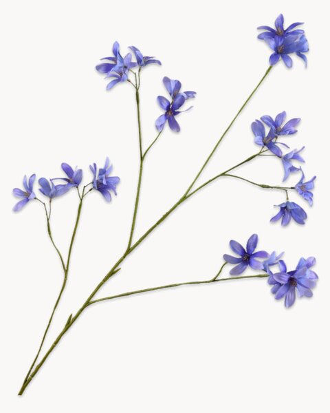 Set di 3 fiori artificiali fatti a mano Hyacinth