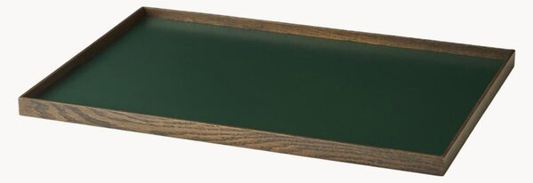 Vassoio decorativo componibile in legno di quercia Frame