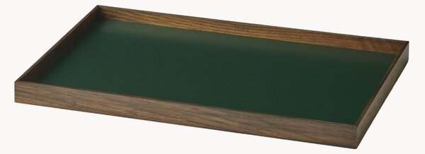 Vassoio decorativo componibile in legno di quercia Frame