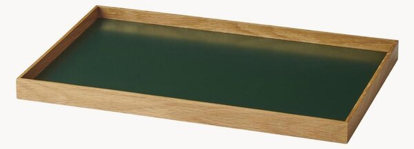 Vassoio decorativo componibile in legno di quercia Frame