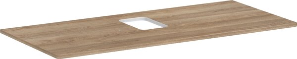 Hansgrohe Xelu Q Console avec découpe au centre, 1180x550, pour vasque à poser, avec trou pour robinet, 54122230, 54122230