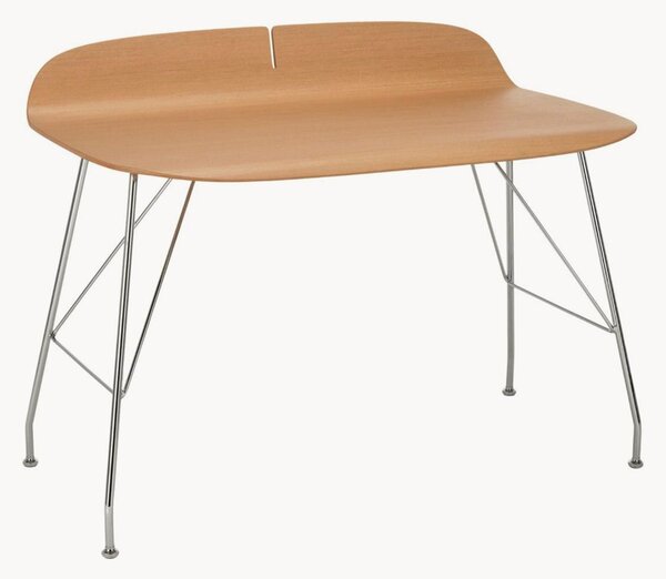 Scrivania con piano in legno Earl