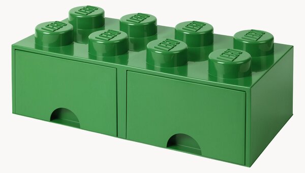 Cassettiera per bambini LEGO con 8 manopole Brick