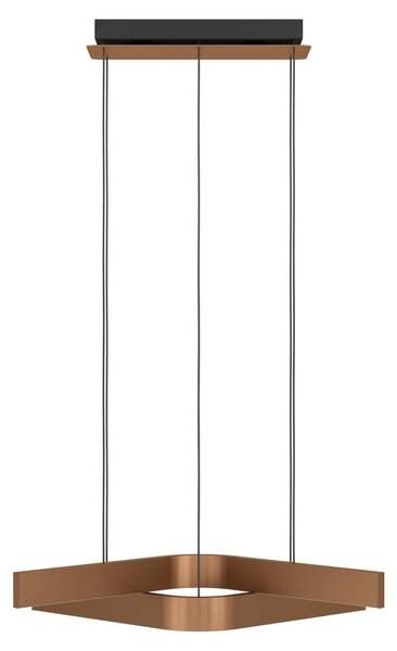 EGLO connect.z Lampada a sospensione LED Smart Home Folcino-Z, lampada a sospensione in metallo dimmerabile, ZigBee, Matter, app e comando vocale Alexa, bianco caldo-bianco freddo, RGB