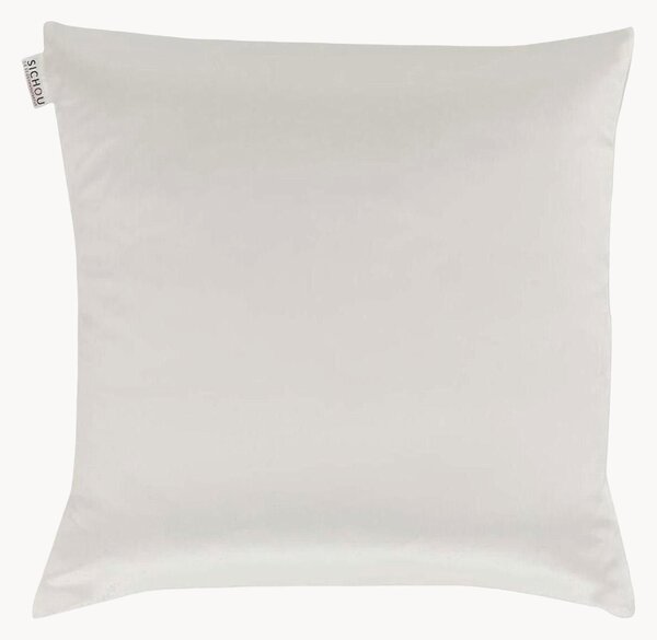 Federa in raso di seta di gelso 22 Momme 6A Premium White