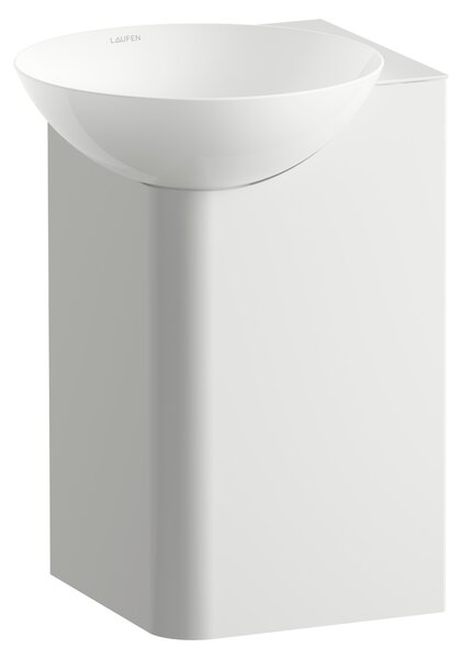 LAUFEN INSERT Plan de toilette, carré, 1 trou pour robinet, sans trop-plein, 350x350x470mm, H586IN20001111, H586IN20001111