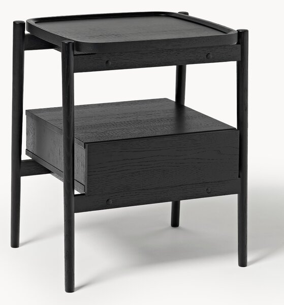 Comodino in legno di quercia Libby