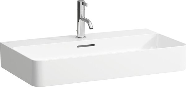 LAUFEN VAL lavabo, encastré, 1 trou de robinet, avec trop-plein, 750x420mm, H8102854001041, H8102854001041