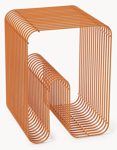 Sgabello in metallo Curva