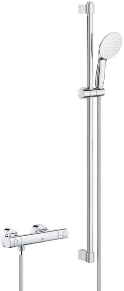 GROHE THM miscelatore doccia Grohtherm 800 C 347691 con set doccia 900mm cromo