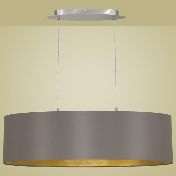 EGLO Pendelleuchte Maserlo 78 cm Cappuccino 31614