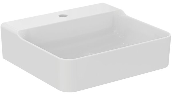 Ideal Standard Conca lavabo, 1 trou pour robinet, sans trop-plein, poli, 500x450x145 mm, T381501, T381501
