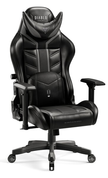 Sedia da gaming Diablo X-Ray 2.0 King Size: Nero e Grigio